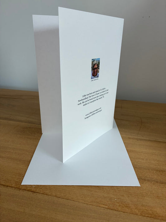 Blueberries - Art Card