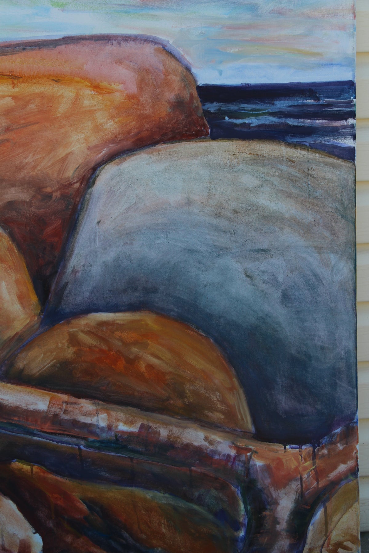 Gros Morne Beach II, 48" x 36"