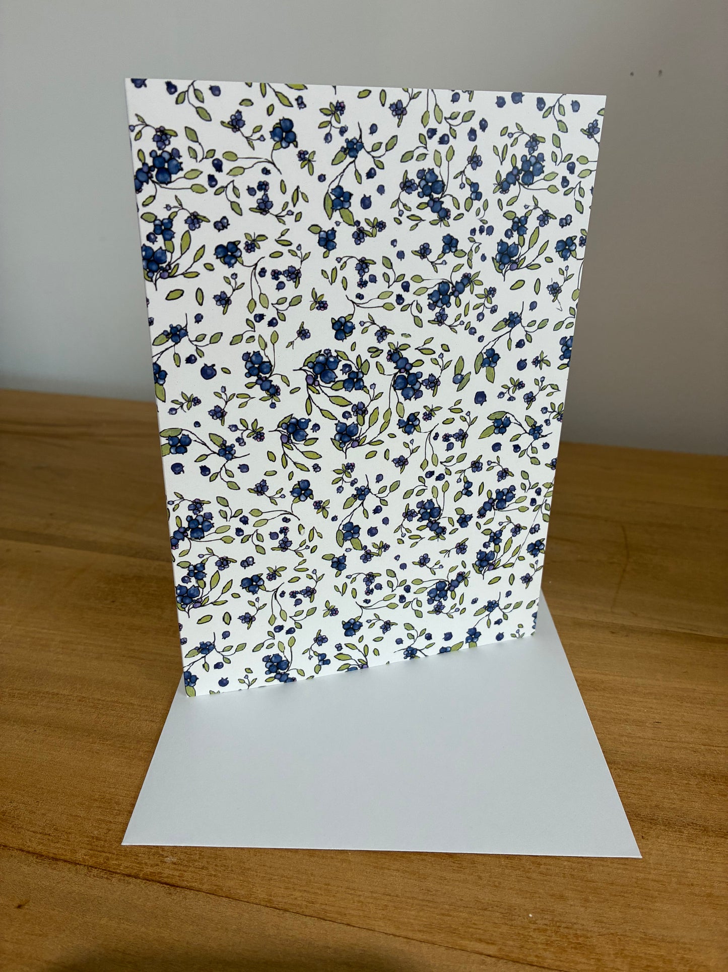 Blueberries - Art Card