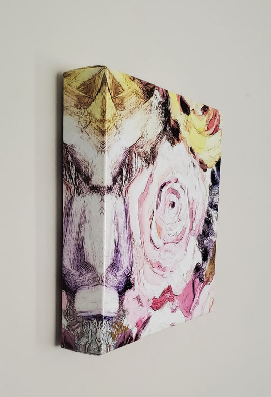 A Rose Among Thorns.  8" x 8"