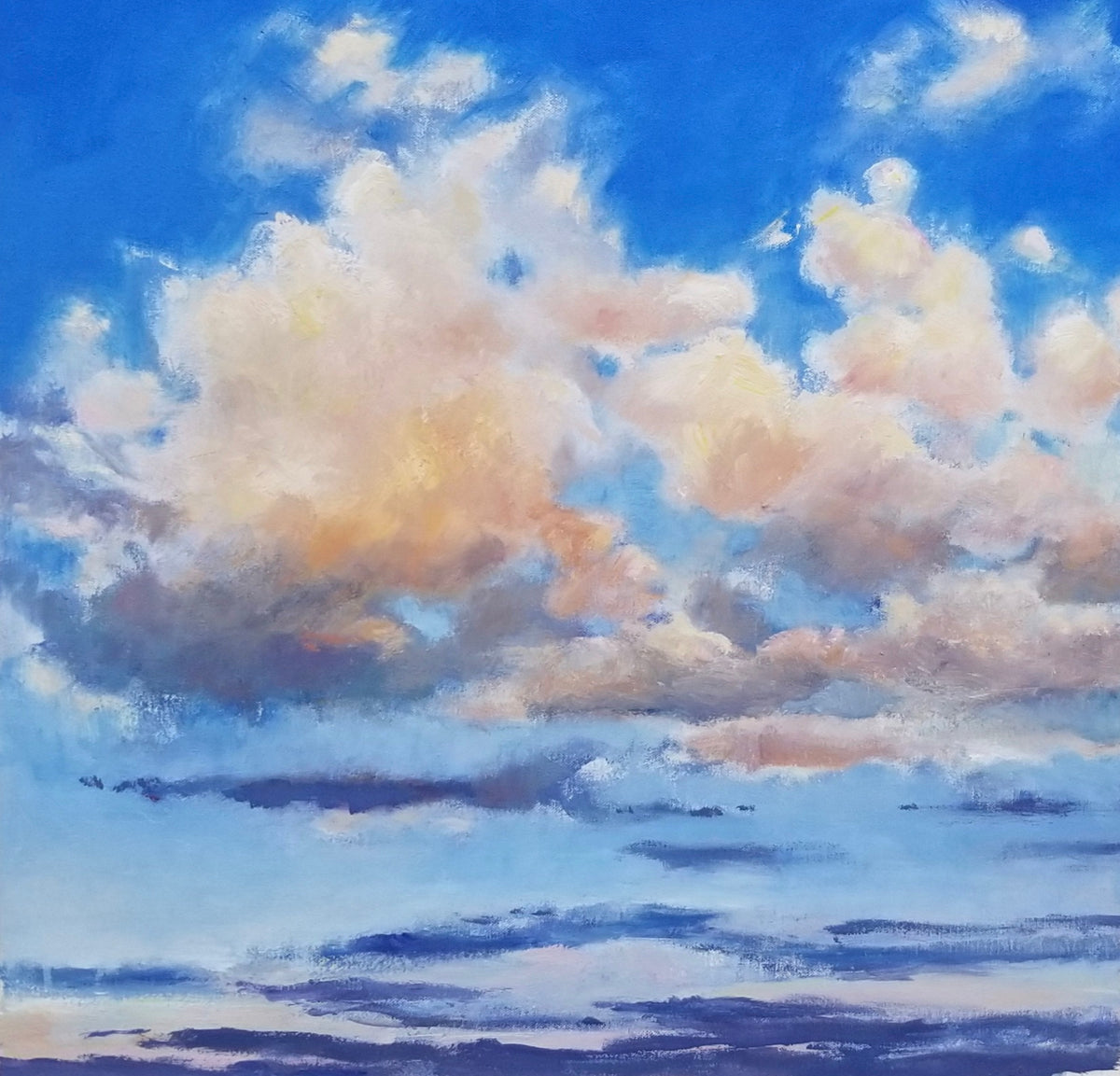 Autumn Sky 24" x 24"