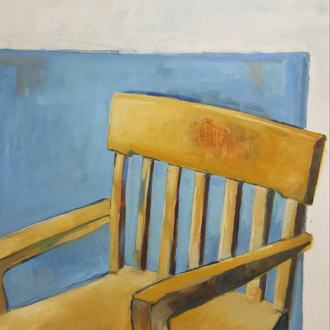 Pondering I, 24" x 24"