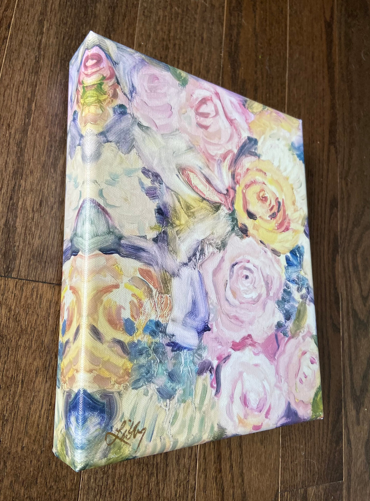 Faded Roses.  8" x 10"