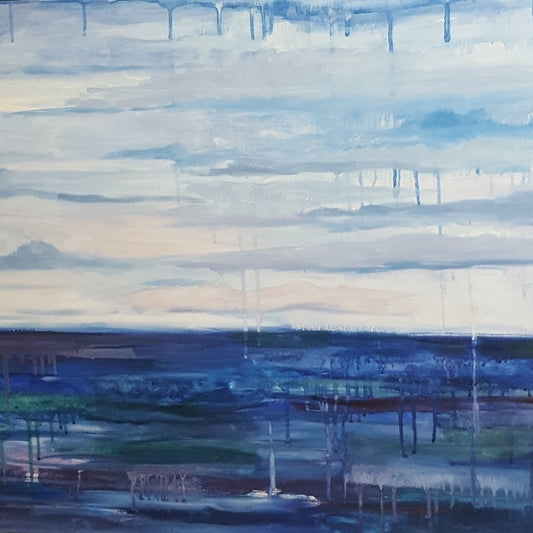 My Comforting Sea, 36" x 24"