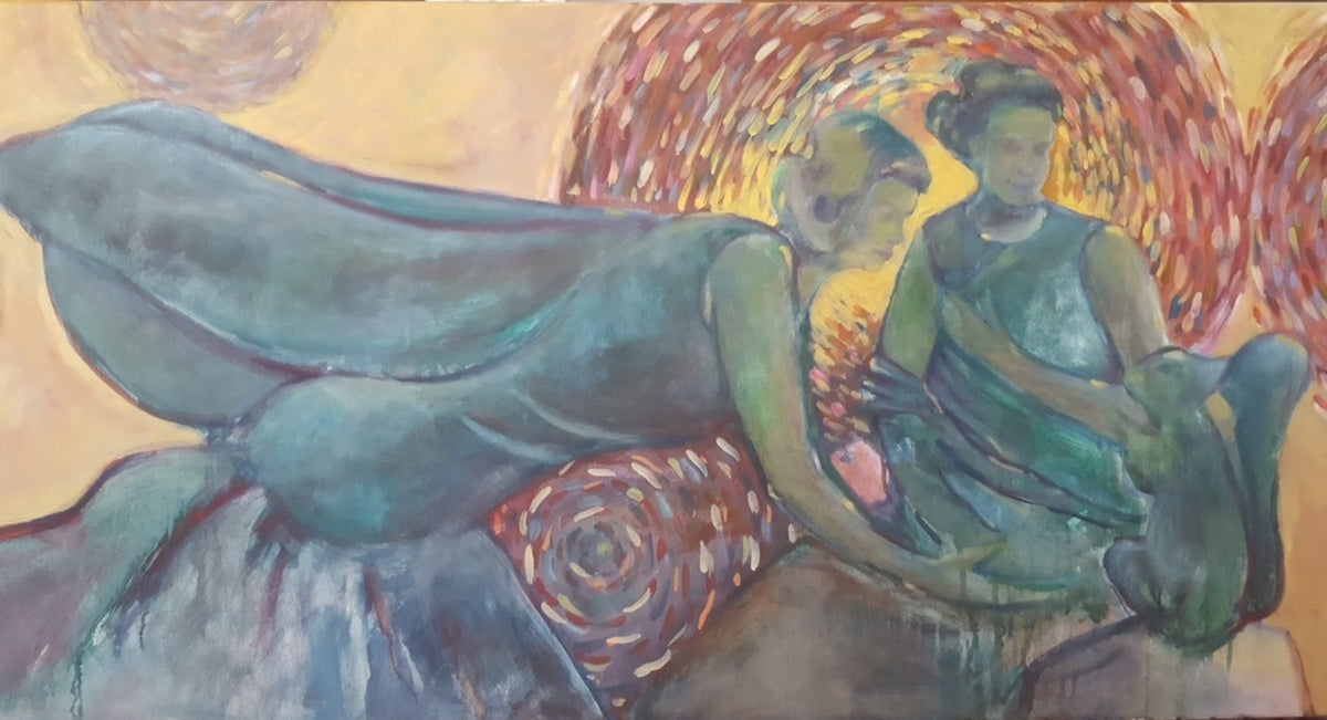 The Messenger, 48” x 24”