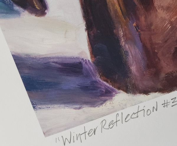 Winter Reflection #3 - Print on Paper