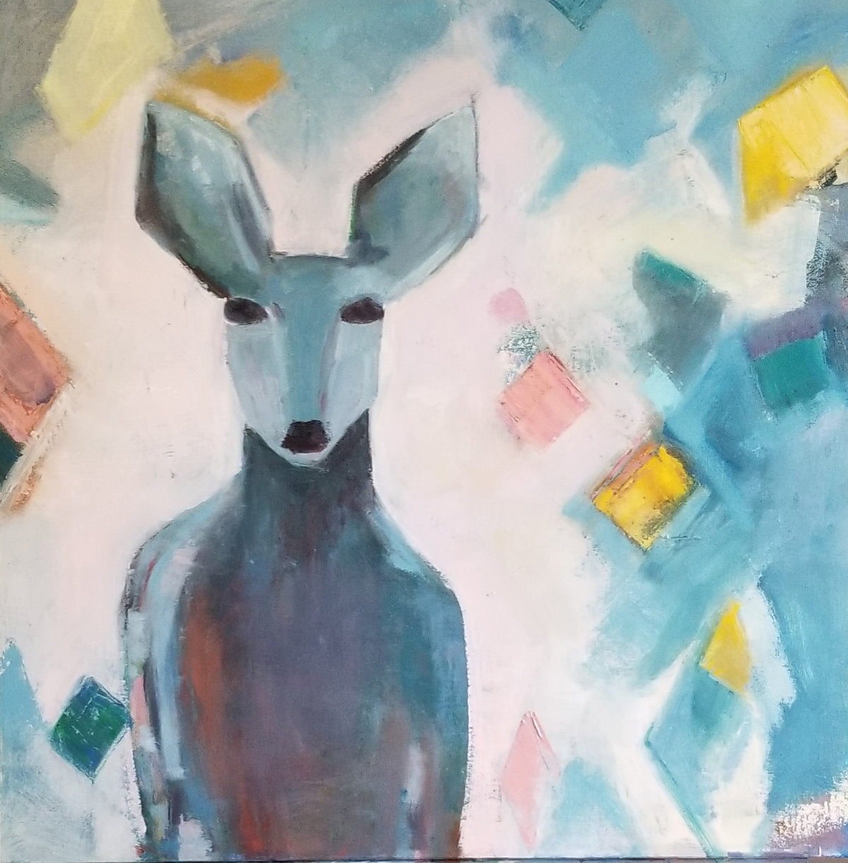 Doe a Deer. 24" x 24"