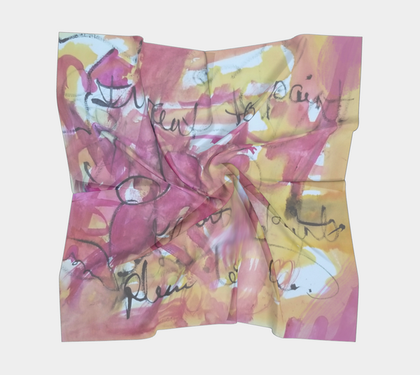 Let me paint, Art scarf